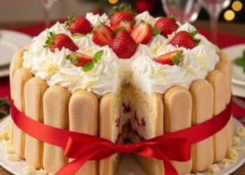 Esta é a sobremesa clássica de morango e chocolate branco não pode ficar de fora da sua ceia de Natal, e vamos te ensinar a fazer de um jeito prático e intuitivo