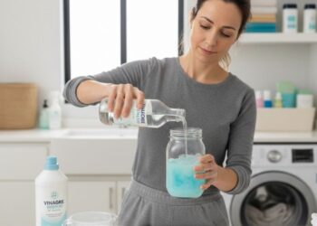 Truque com vinagre e amaciante para deixar o banheiro com cheiro de hotel, você nunca mais vai gastar com produtos caros depois que testar isso