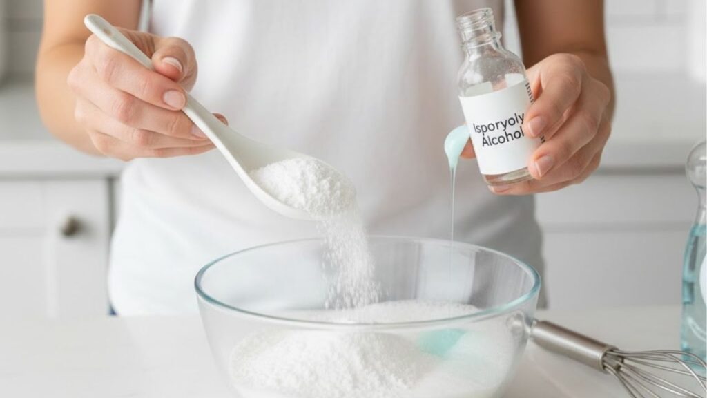 Apenas uma colher desta misturinha tira manchas amarelas da roupa branca e deixa a aparência de nova, sem danificar o tecido