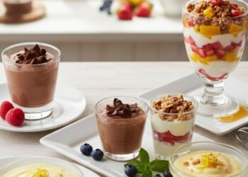 3 sobremesas fáceis e com poucos ingredientes que ficam prontas em menos de 10 minutos, ideais para o lanche da tarde ou para emergências de última hora