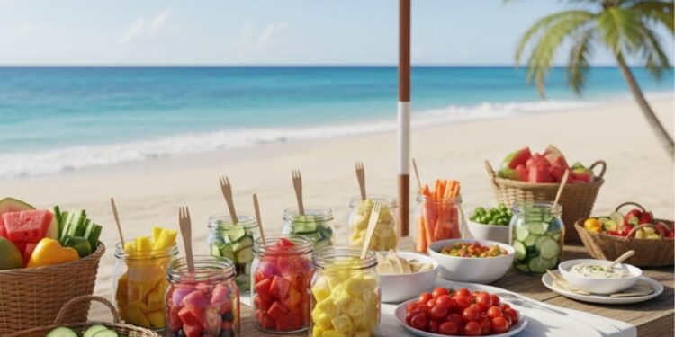 Com este truque simples você poderá levar frutas e legumes para a praia sem que estraguem, percam a crocância ou fiquem escurecidos