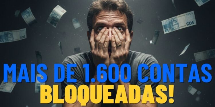 Banco Central bloqueou mais de 1.600 contas em 48 horas
