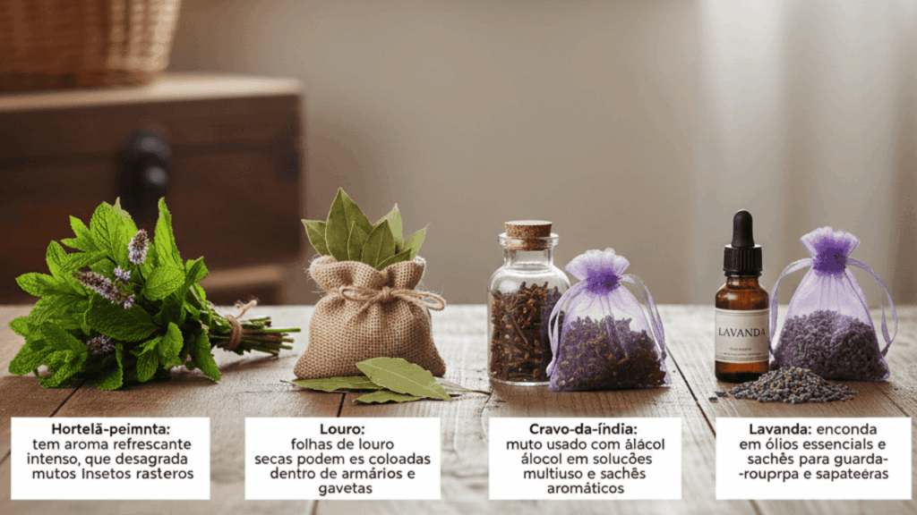 O cheiro que as baratas odeiam e que pouca gente usa em casa