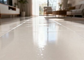 Duas colheres disso no chão deixam o piso limpo por mais tempo