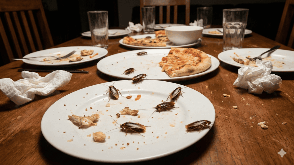 como afastar baratas de casa no verão