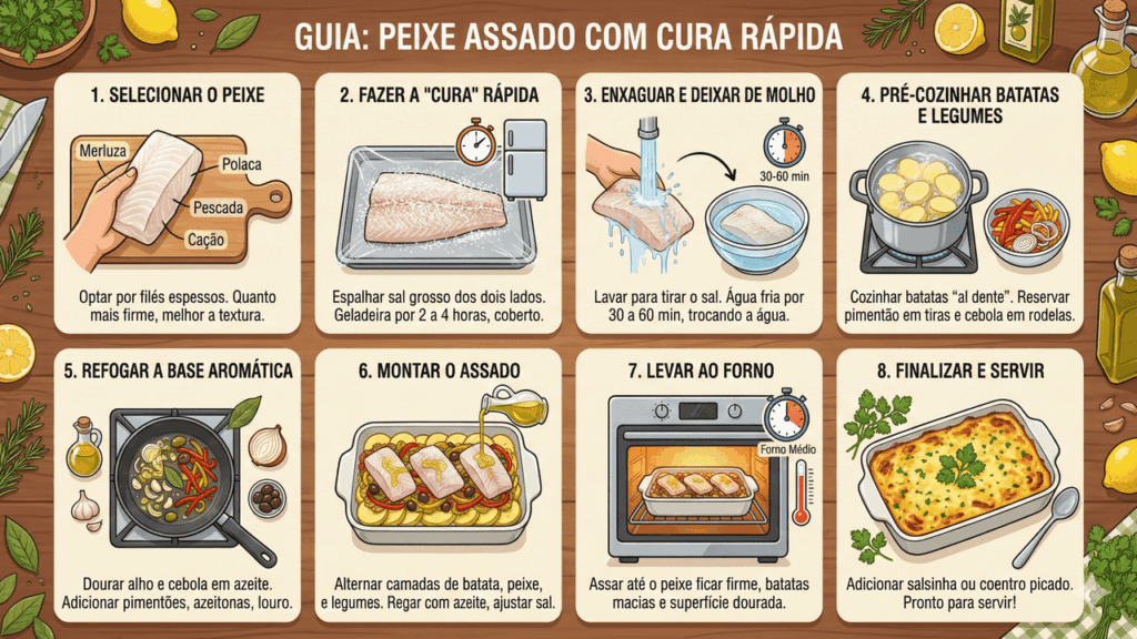 receita de bacalhau com peixe barato