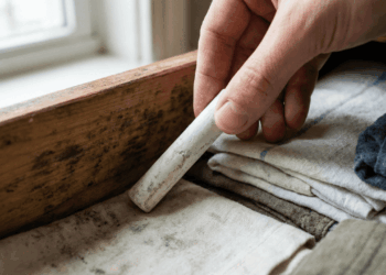 uso do giz para acabar com mofo