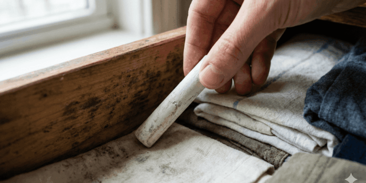 uso do giz para acabar com mofo