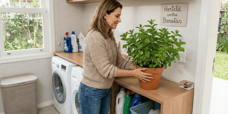 plantas para espantar barata da lavanderia