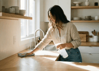 Sem estragar móveis, nem deixar manchas: o jeito certo de limpar madeira sem manchar nem perder o brilho