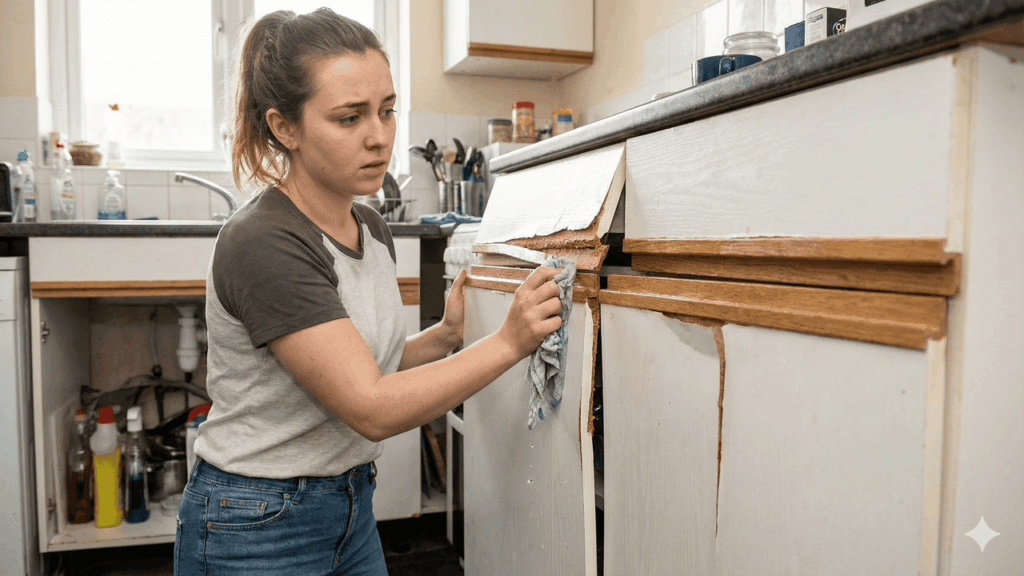 erro na limpeza causa estufamento nos moveis