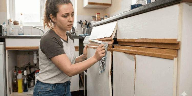 erro na limpeza causa estufamento nos moveis