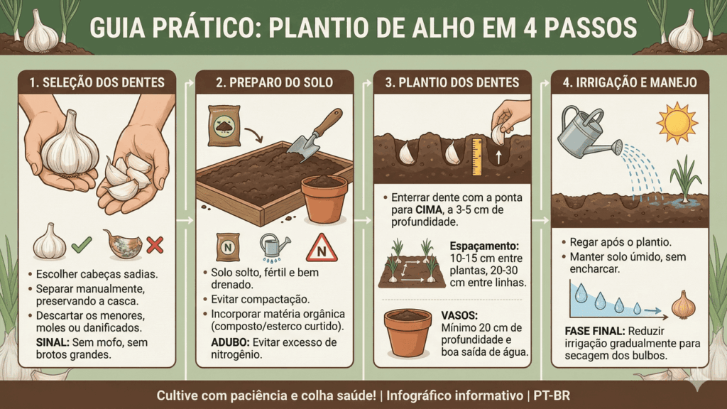 plantar alho