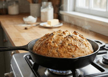 Pão de frigideira sem farinha