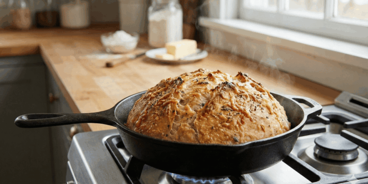 Pão de frigideira sem farinha