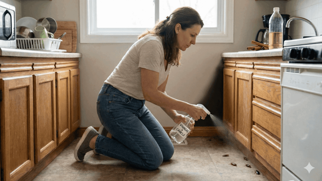 mistura caseira de vinagre com canela