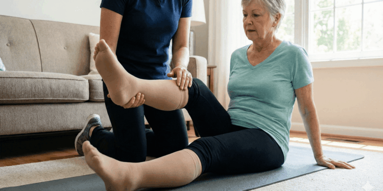 exercícios para pernas inchadas