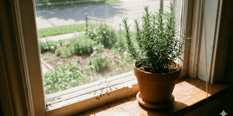 Ideias práticas de plantas fáceis de cuidar que ajudam a espantar formigas de portas e janelas