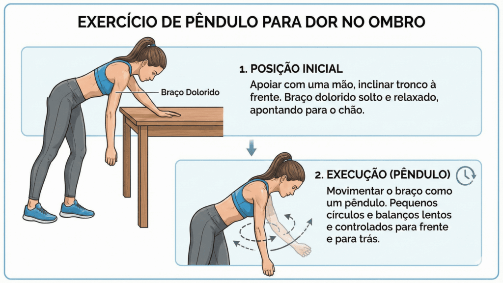 exercício do pêndulo