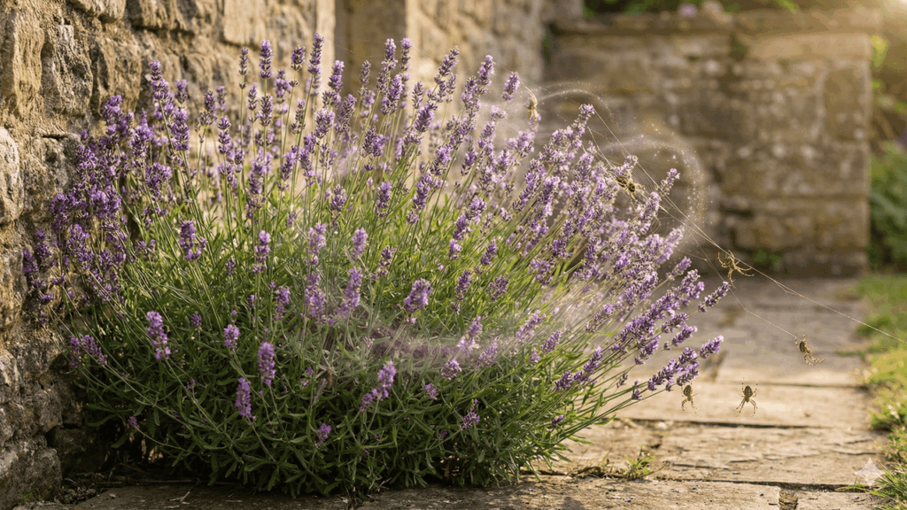 lavanda para espantar aranhas do quarto