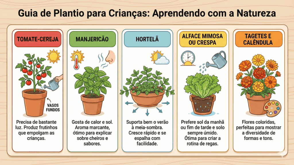 plantar para plantar nas férias