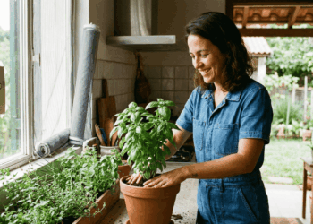 uso do manjericão pra espantar pernilongos