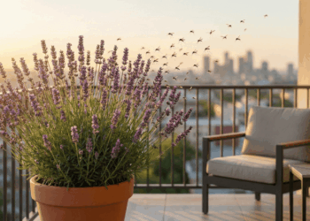 Plantas fáceis de cuidar que ajudam a reduzir mosquitos na varanda do apartamento