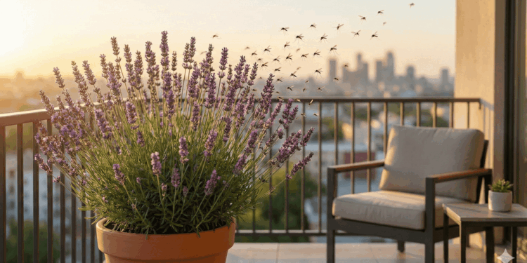Plantas fáceis de cuidar que ajudam a reduzir mosquitos na varanda do apartamento