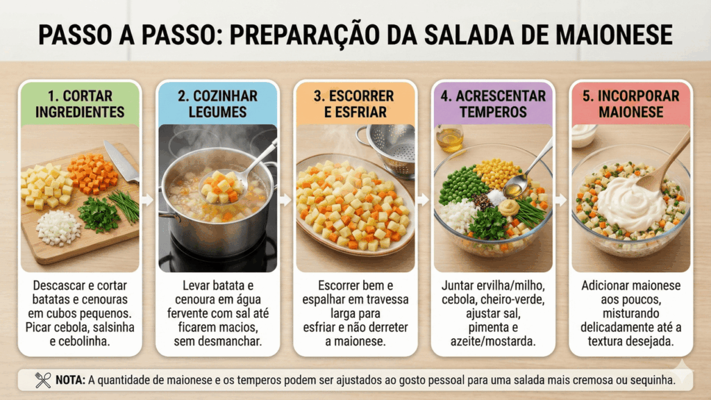 maionese servida para o natal