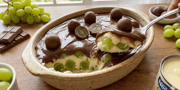 receita de bombom de uva na travessa