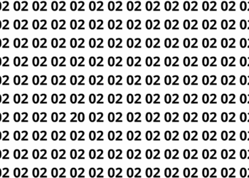 Encontre o número escondido na ilusão de ótica em 12 segundos