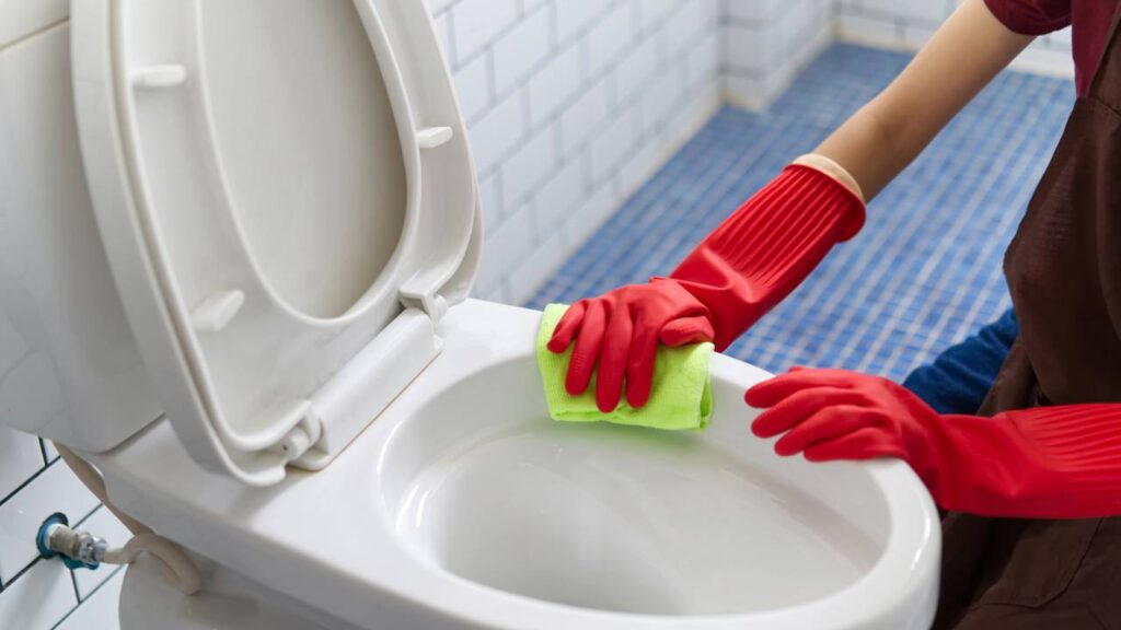 Nem só vinagre, nem apenas água sanitária: o segredo para um vaso sem manchas