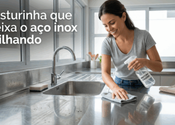 Misturinha mágica que renova panelas e eletrodomésticos