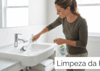 O truque caseiro que muda totalmente a forma de limpar pias e vasos