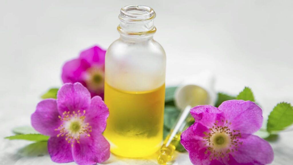 Óleo de rosa mosqueta ajuda a clarear manchas e suavizar rugas com uso constante