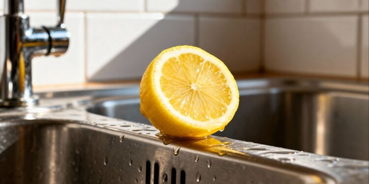Por que colocar limão cortado perto da pia pode evitar pragas