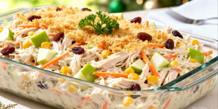 Sem maionese, com cremosidade: essa é a melhor receita de salpicão de frango para comer no ano novo