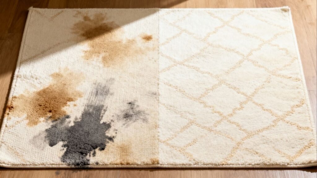 Sem vinagre, nem bicarbonato: tire manchas do tapete com essa solução caseira