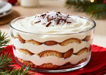 Sobremesa cremosa de Natal pronta em 5 minutos gastando menos de 50 reais