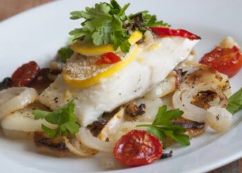 prato tradicional de bacalhau