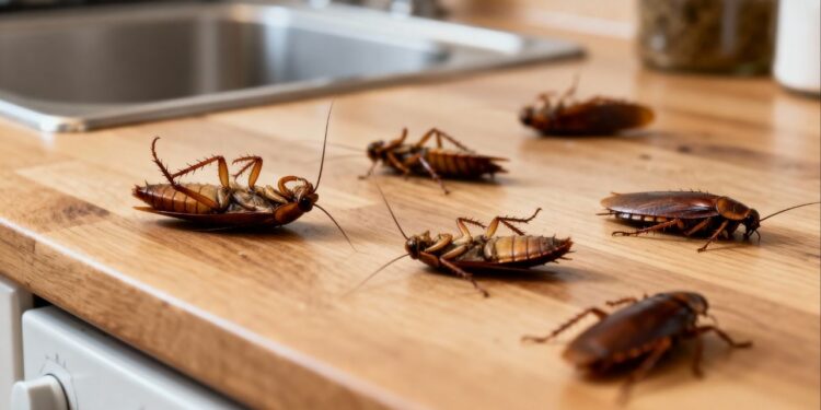 Mantenha as baratas longe com dois itens simples da cozinha