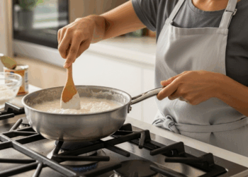 Preparo rápido direto na panela sem precisar enrolar os doces
