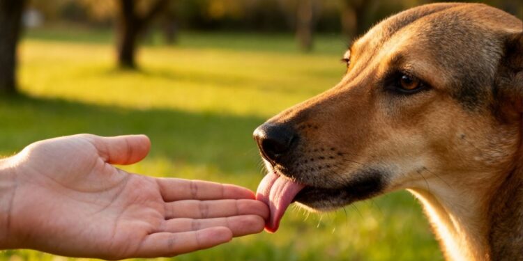 Por que os cães lambem: os 4 significados desse comportamento