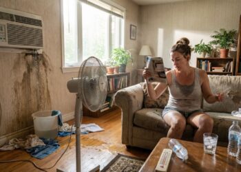 Por que o ar-condicionado pinga água no chão em dias muito úmidos (e como resolver sem chamar técnico)