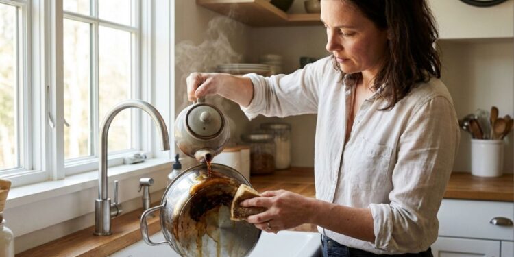 Reative o brilho das suas panelas de inox com um truque simples e natural