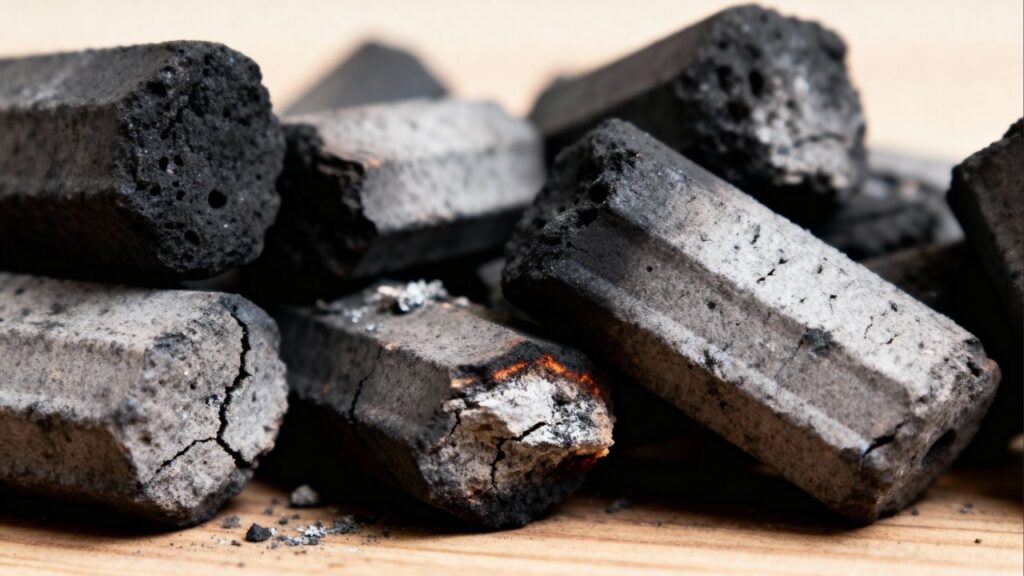 Qual a quantidade ideal de carvão para assar carne sem fazer muita fumaça?