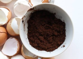 Nem água sanitária, nem desinfetante: casca de ovo moída que tira mancha de caneca de café pra sempre