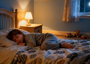 Basta uma folha para repelir mosquitos do quarto das crianças no verão