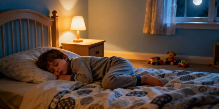 Basta uma folha para repelir mosquitos do quarto das crianças no verão