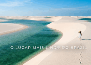 O paraíso brasileiro onde dunas brancas escondem lagoas de azul impossível
